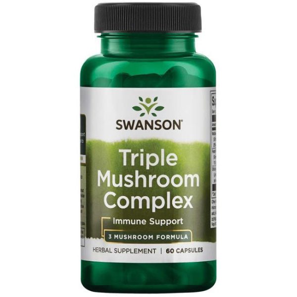 Triple Mushroom Complex / 60 Caps