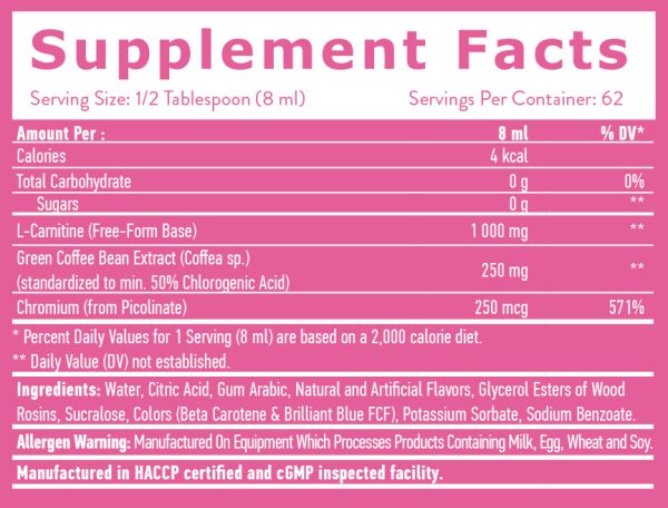 Advanced Liquid L-Carnitine / 500 ml - Image 2