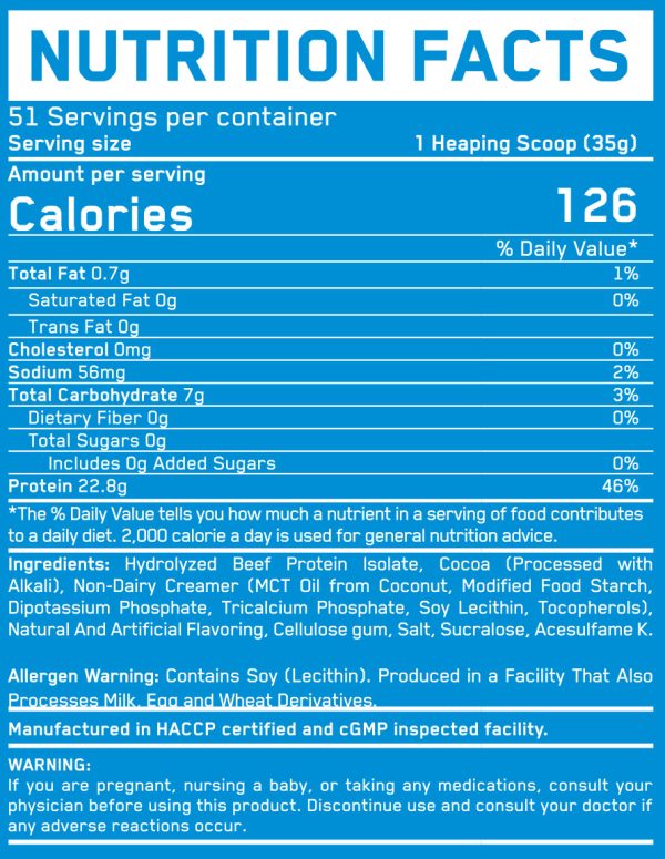 100% All Natural Rice Protein / Unflavored - Image 2