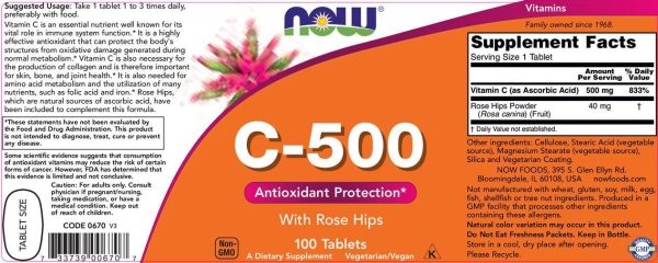 Vitamin C-500 with Rose Hips - Image 2