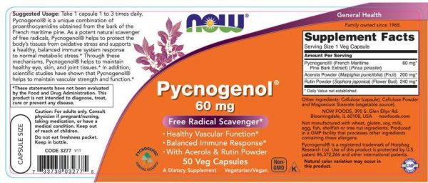 Pycnogenol 60 mg - Image 2