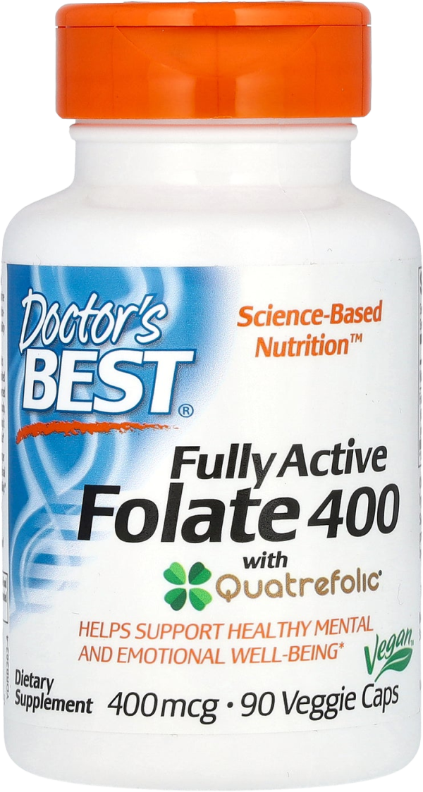 BEST Fully Active Folate 400 mcg