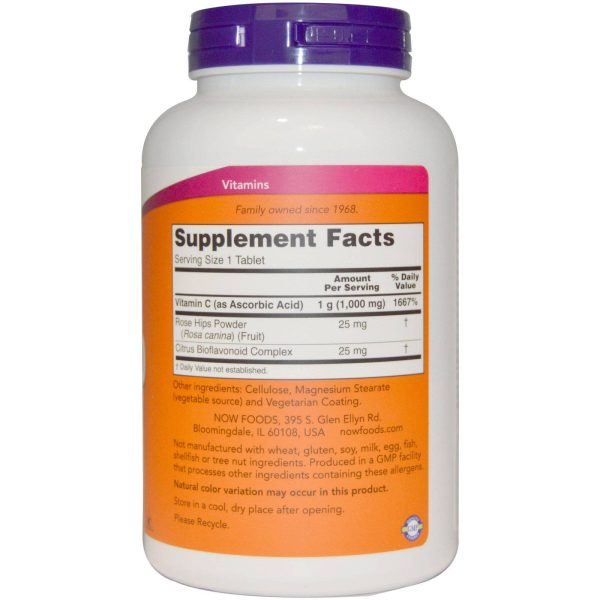 Vitamin C-1000 / with Rose Hips + Bioflavonoids - Image 2