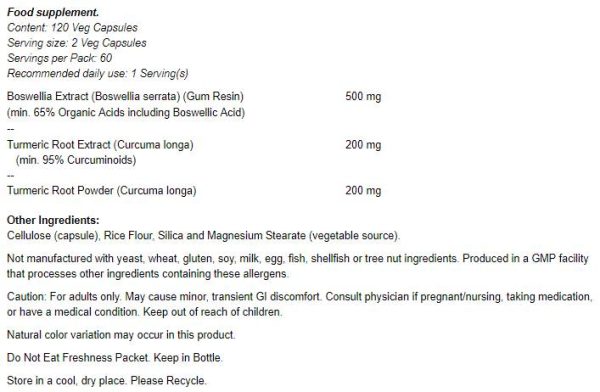 Boswellia Extract 250 mg - Image 2