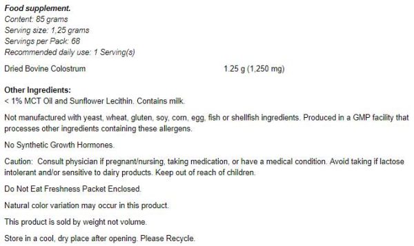 Colostrum Powder - Image 2