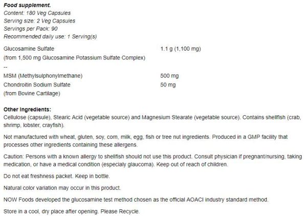 Glucosamine & MSM - Image 2