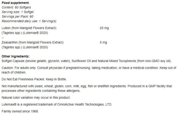 Lutein & Zeaxanthin - Image 2