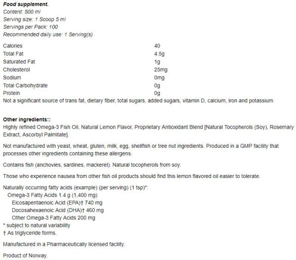 Omega 3 Liquid - Image 2