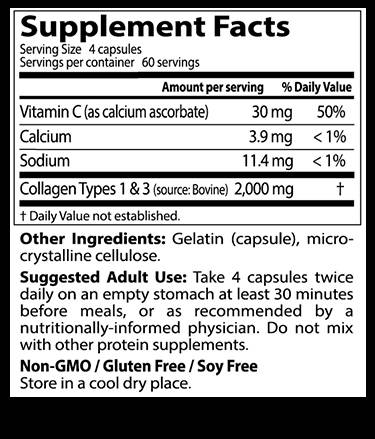 BEST Collagen Types 1 & 3 / 500 mg - Image 2