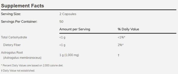 Astragalus 500 mg - Image 2