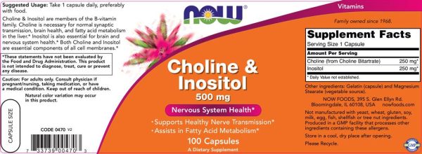 Choline & Inositol 500 mg - Image 2