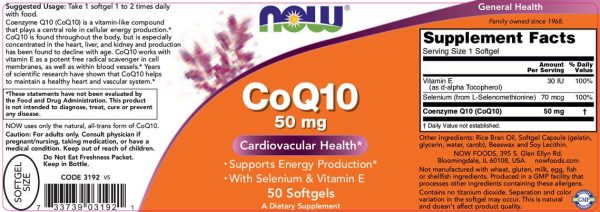 CoQ10 50 mg + Vitamin E - Image 2