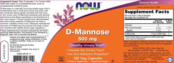 D-Mannose 500 mg - Image 2