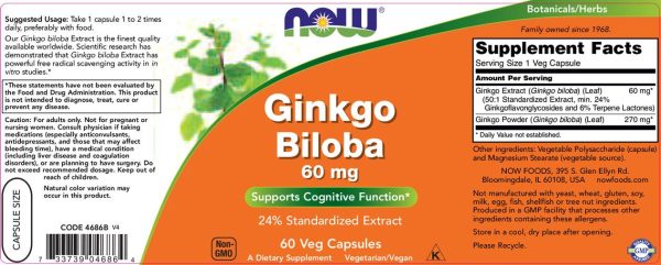Ginkgo Biloba 60 mg - Image 2