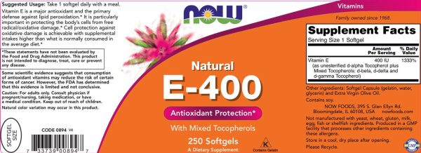 Vitamin E-400 IU MT - Image 2
