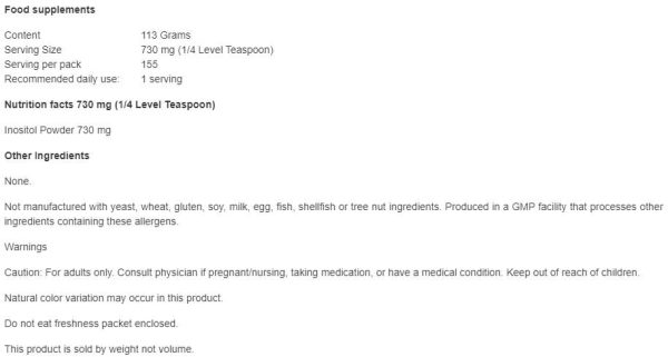 Inositol Powder - Image 2