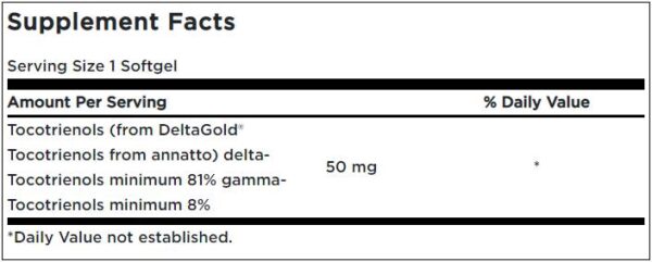 Tocotrienols 50 mg - Image 2