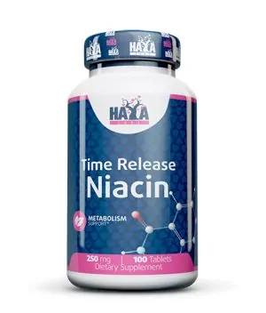 Niacin /Time Release/ 250 mg / 100 Tabs