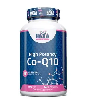 High Potency Coenzyme Co-Q10 100 mg / 60 Vcaps