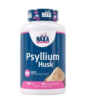 Psyllium Husk 500mg / 100 vcaps