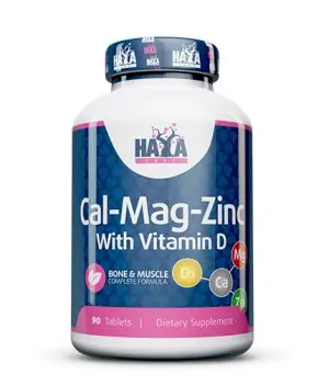Calcium Magnesium & Zinc with Vitamin D / 90 Tabs