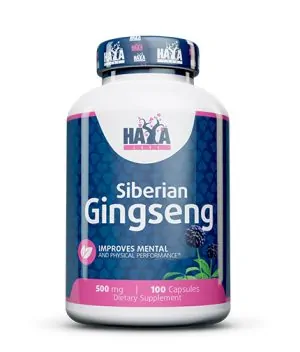 Siberian Ginseng 500 mg / 100 Caps