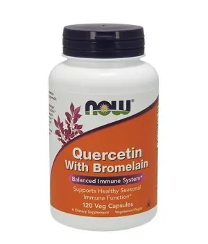 Quercetin with Bromelain 120 VCaps.