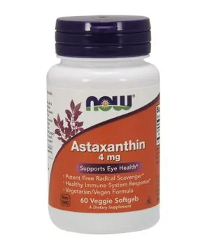 Astaxanthin 4mg. / 60 Veggie Softgels