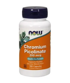 Chromium Picolinate 200 mcg / 100 Caps