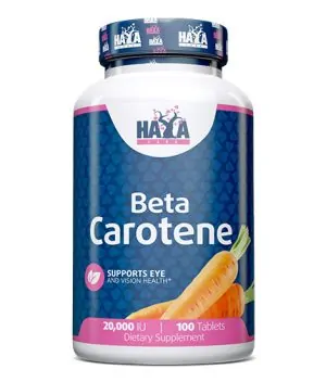 Natural Beta Carotene 20000 IU / 100 Tabs