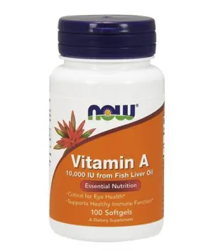 Vitamin A 10,000 IU / 100 Softgels