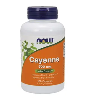 Cayenne 500mg. / 100 Caps.