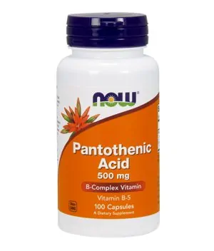 Pantothenic Acid 500mg. / 100 Caps.