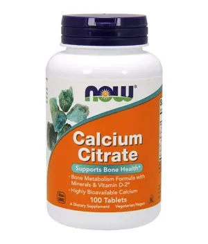 Calcium Citrate with Minerals & Vitamin D-2 / 100 tab.