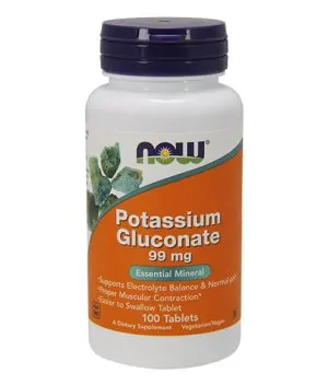 Potassium Gluconate 99mg. / 100 Tabs.
