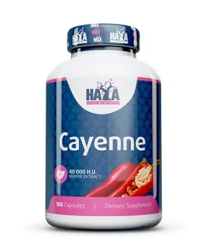 Cayenne Pepper Extract 40000 SHU / 100 Caps