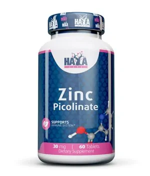 Zinc Picolinate 30 mg / 60 Tabs
