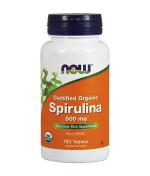 Spirulina Organic 500mg. / 100 Tabs.