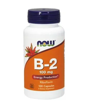 Vitamin B-2 /Riboflavin/ 100mg. / 100 Caps.