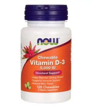 Vitamin D-3 5000 IU / 120 Chewables