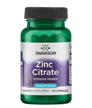Zinc /Citrate/ 30mg. / 60 Caps.