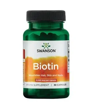 Biotin 5000mcg / 30 Caps