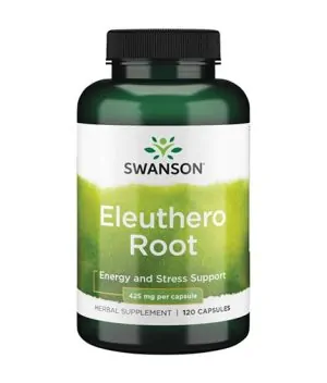 Eleuthero Root 425mg. / 120 Caps