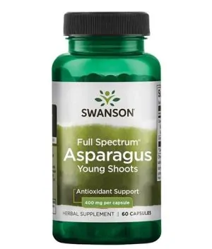 Full Spectrum Asparagus Young Shoots 400mg. / 60 Caps