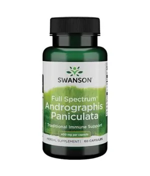Full Spectrum Andrographis Paniculata 400mg. / 60 Caps