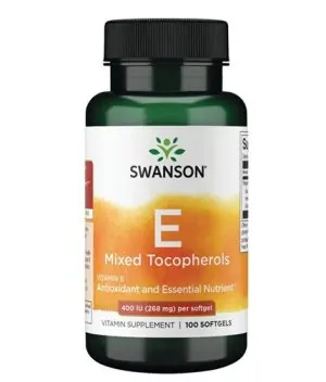 Vitamin E Mixed Tocopherols 400 IU / 100 Softgels