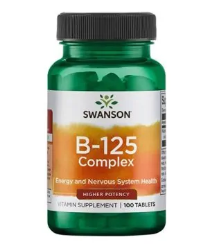 Vitamin B-125 Complex / 100 Tabs.