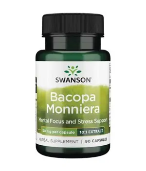 Bacopa Monniera 10:1 Extract 50mg. / 90 Caps
