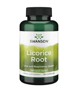 Licorice Root 450mg. / 100 Caps.