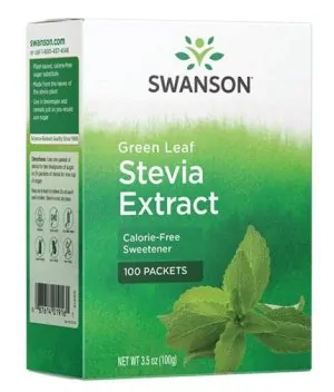 Green Leaf Stevia Extract / 100 Packs
